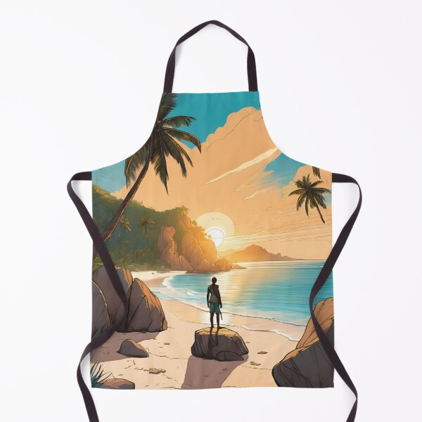 Item preview, Sunrise in La Digue Beautiful View designed and sold by xiaidex.