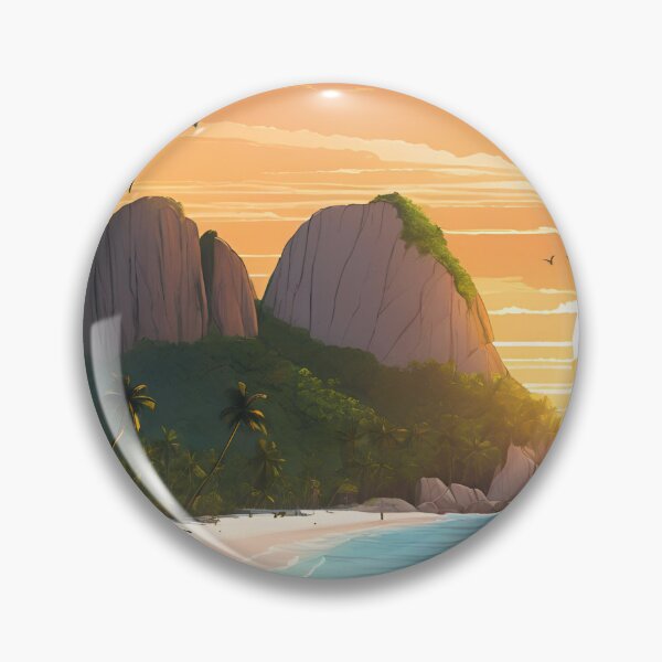 Item preview, Sunrise in La Digue  Beautiful View designed and sold by xiaidex.