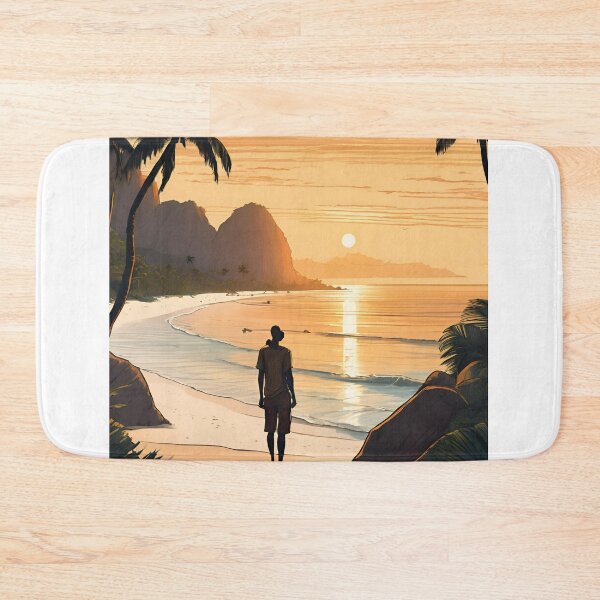 Item preview, Sunrise in La Digue  Beautiful View designed and sold by xiaidex.