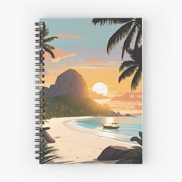 Item preview, Sunrise in La Digue  Beautiful View designed and sold by xiaidex.