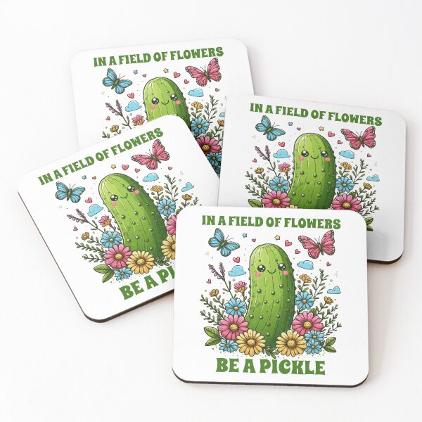Item preview, In A Field Of Flowers Be The Pickle designed and sold by doodIllustrate.