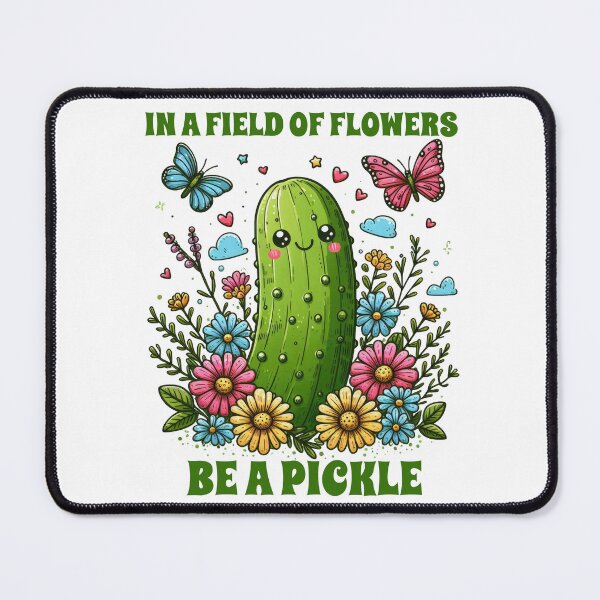 Item preview, In A Field Of Flowers Be The Pickle designed and sold by doodIllustrate.