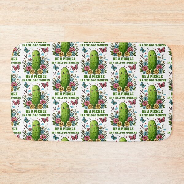 Item preview, In A Field Of Flowers Be The Pickle designed and sold by doodIllustrate.