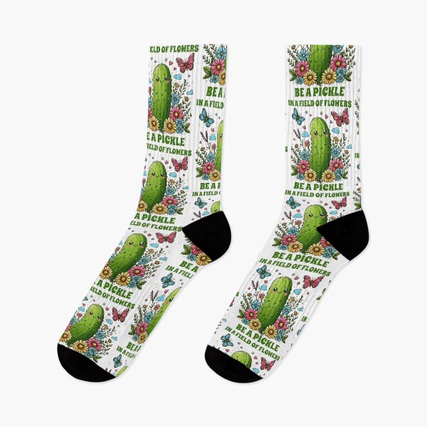Item preview, In A Field Of Flowers Be The Pickle designed and sold by doodIllustrate.