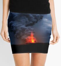 Kilauea Volcano at Kalapana 3d Mini Skirt