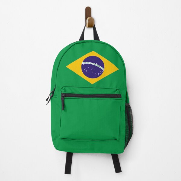 Item preview, Brazil Flag Print: Vibrant Unity and Rich Heritage designed and sold by communedesigns.