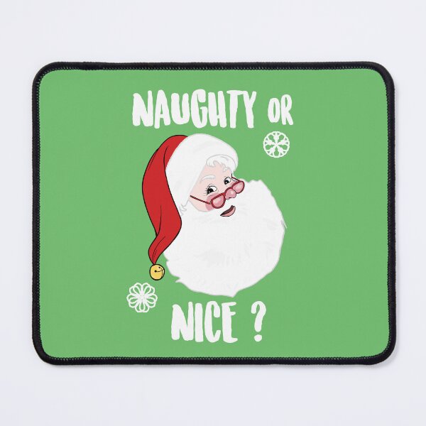Item preview, Naughty or Nice ? Santa Claus designed and sold by PopShopDesignFR.