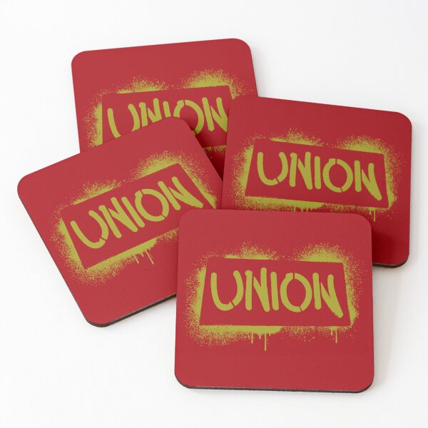 Item preview, union stencil - green designed and sold by BrownWoodRobot.