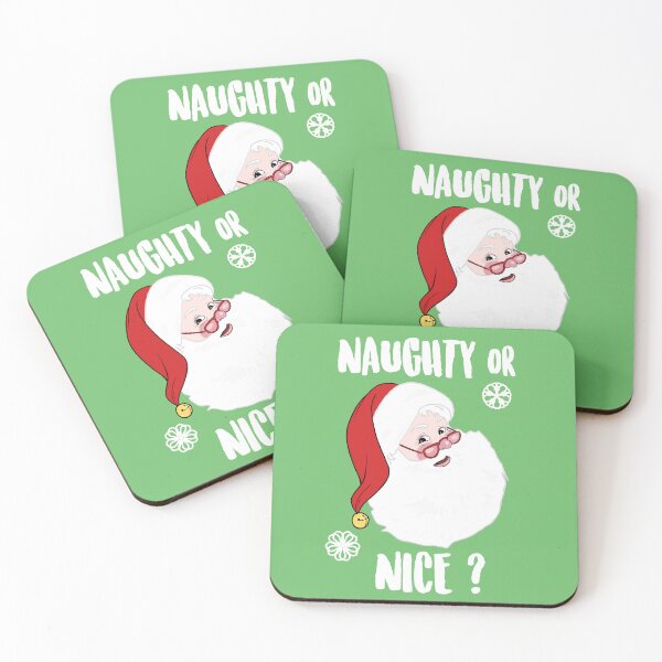 Item preview, Naughty or Nice ? Santa Claus designed and sold by PopShopDesignFR.