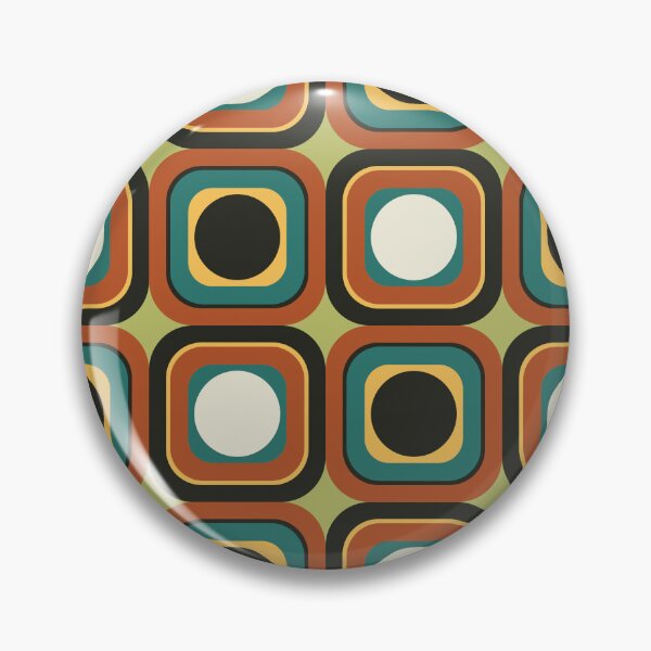 Item preview, retro 1970s style abstract pattern designed and sold by pauloneill-art.