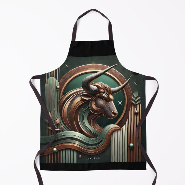 Item preview, Futuristic Bronze & Jade Taurus designed and sold by Sototos® ⭐⭐⭐⭐⭐.
