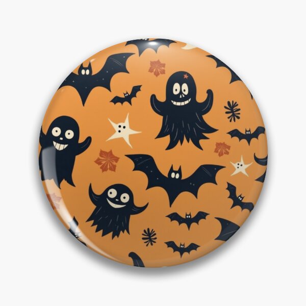 Item preview, Ghosts and Bats – Fun Halloween Design designed and sold by Stefiivn.