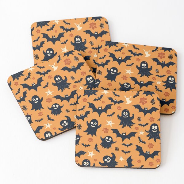 Item preview, Ghosts and Bats – Fun Halloween Design designed and sold by Stefiivn.