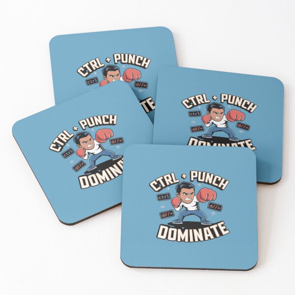 Item preview, Control + Punch - Dominate Coding Challenges with Power designed and sold by love3617.