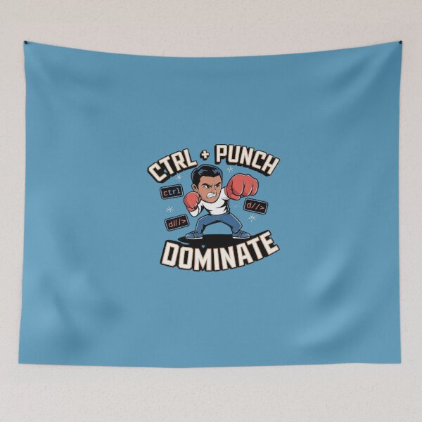 Item preview, Control + Punch - Dominate Coding Challenges with Power designed and sold by love3617.