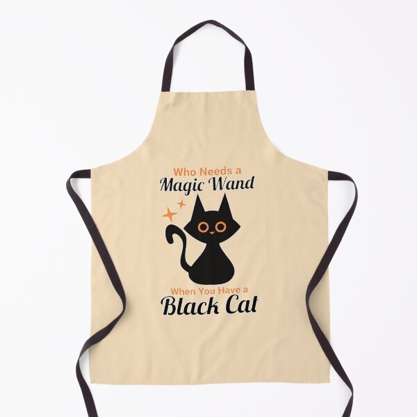 Item preview, Who Needs a Magic Wand When You Have a Black Cat designed and sold by Tulip Creators .