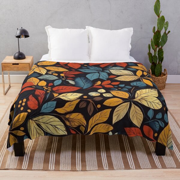 Item preview, Fall Colorful Leaves Pattern designed and sold by GrinGalore.