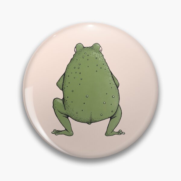 Item preview, Frog Butt, Frog Ass, Frog Butt, Funny, Frog, Meme designed and sold by ArtHouseNiklas.
