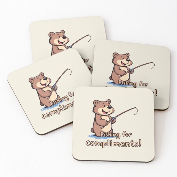 Item preview, Fishing for compliments... designed and sold by Bratak.