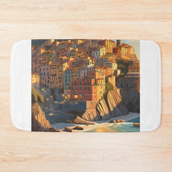 Item preview,  Sunrise in Vernazza  Beautiful View designed and sold by xiaidex.