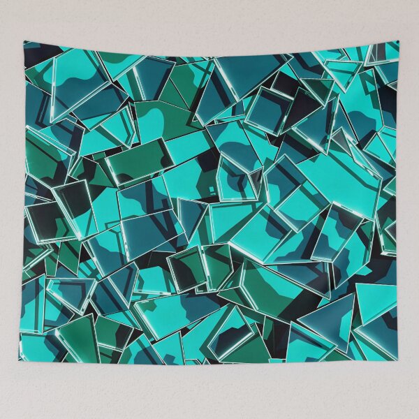 Item preview, Abstract Camouflage Broken Glass Pattern Design designed and sold by TheArtOfPat.