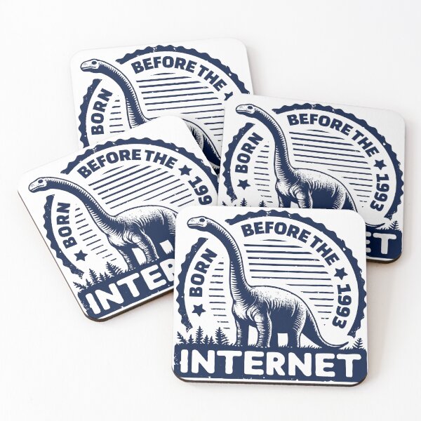 Item preview, Born Before the Internet designed and sold by Creative Magia.