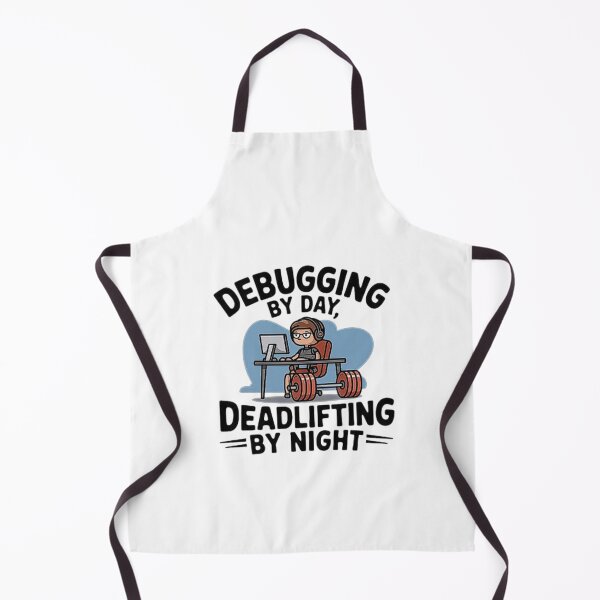 Item preview, Debugging by Day, Deadlifting by Night - Funny Programmer Fitness Design designed and sold by love3617.