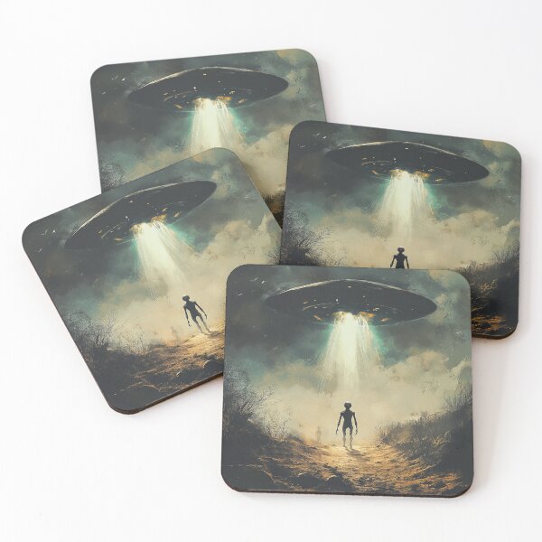 Item preview, Aliens Ufo Art designed and sold by GrinGalore.