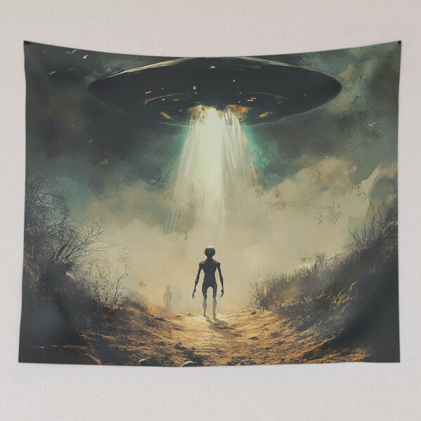 Item preview, Aliens Ufo Art designed and sold by GrinGalore.