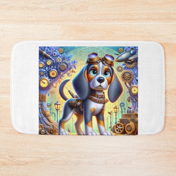 Item preview, Steampunk Bluetick Coonhound designed and sold by Sillytoe.