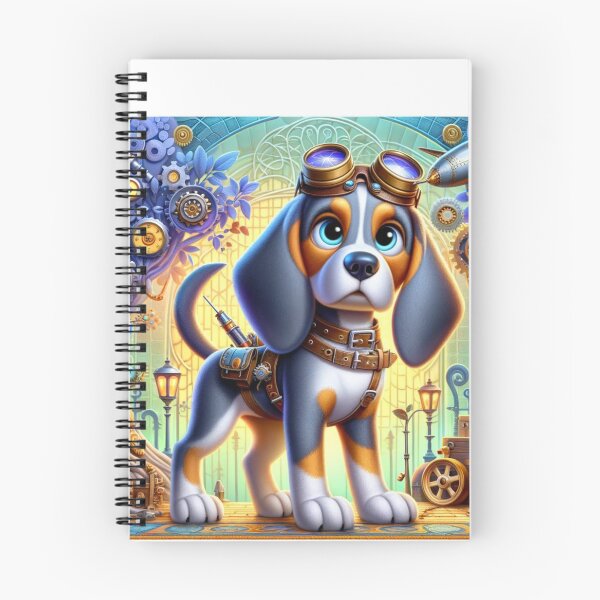Item preview, Steampunk Bluetick Coonhound designed and sold by Sillytoe.