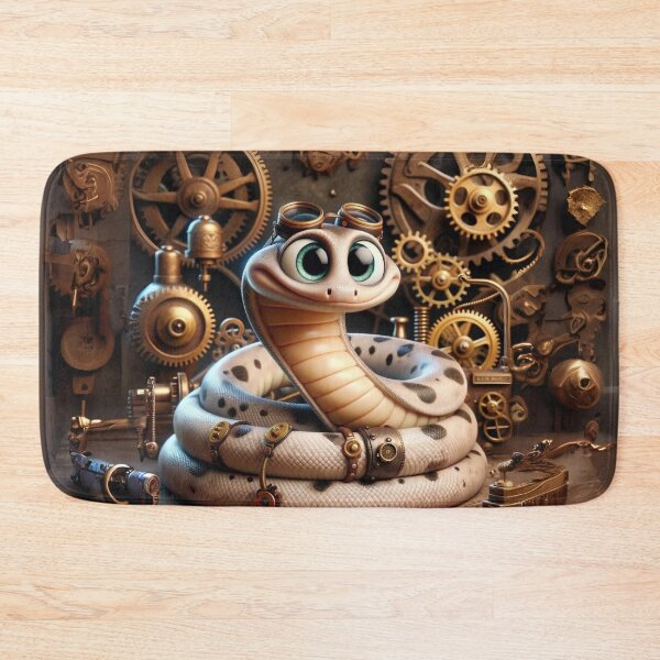 Item preview, Steampunk Boa Constrictor designed and sold by Sillytoe.