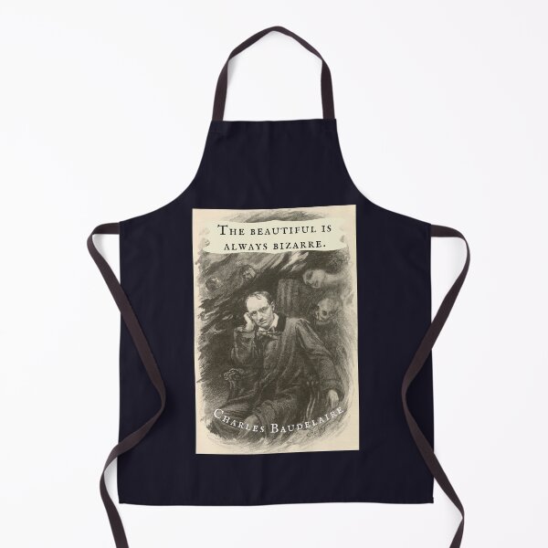 Item preview, Charles Baudelaire quote: The beautiful is always bizarre. designed and sold by artbleed.