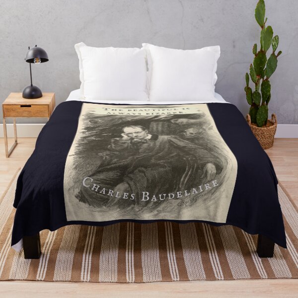 Item preview, Charles Baudelaire quote: The beautiful is always bizarre.  designed and sold by artbleed.