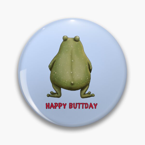 Item preview, Frog Butt, Frog Ass, Frog Butt, Funny, Frog, Meme designed and sold by ArtHouseNiklas.