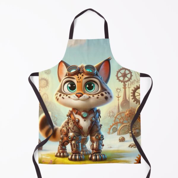 Item preview, Steampunk Bobcat designed and sold by Sillytoe.