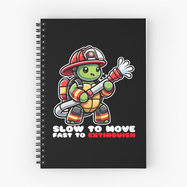 Item preview, Turtle Firefighter - Slow to Move Fast to Extinguish designed and sold by MaateoDesign.