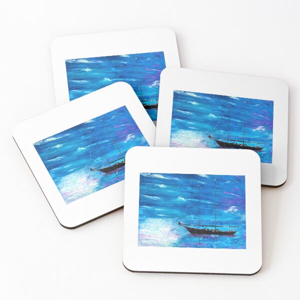 Item preview, Night Boat Ride designed and sold by Natalia_Shchip.