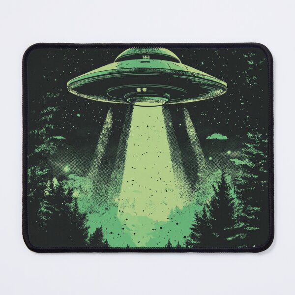 Item preview, Aliens Retro Ufo Art designed and sold by GrinGalore.