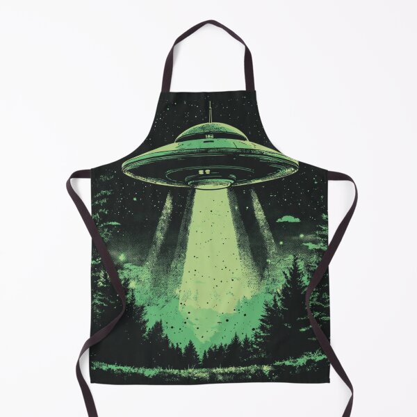 Item preview, Aliens Retro Ufo Art designed and sold by GrinGalore.