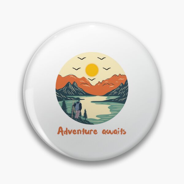 Item preview, Adventure Awaits designed and sold by LevelUpMerchs.