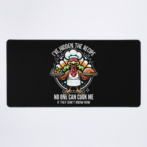 Item preview, NO ONE CAN COOK ME IF THEY DON’T KNOW HOW: The Cheeky Turkey’s Culinary Secret designed and sold by SplashTastic.