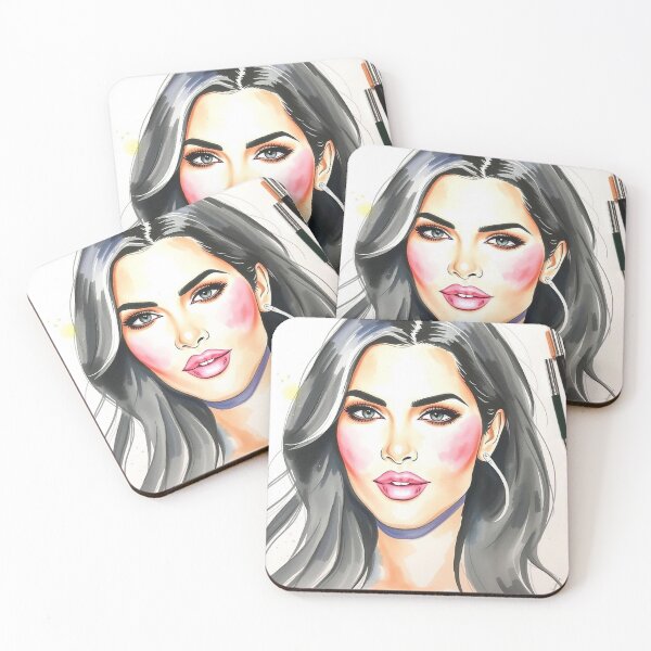 Item preview, Hermosa pintura de acuarela de Kim Kardashian designed and sold by Juana-.