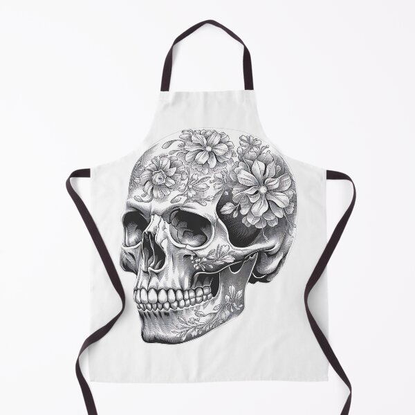 Item preview, Skull Floral designed and sold by CookiesMerch.