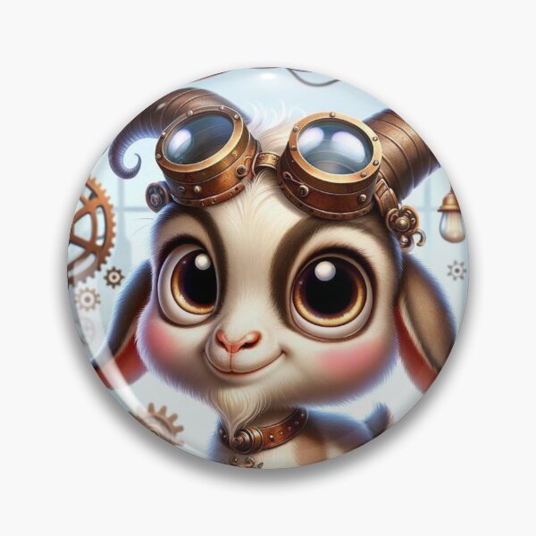 Item preview, Steampunk Boer Goat designed and sold by Sillytoe.