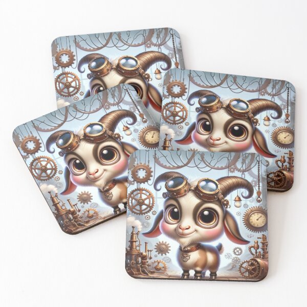 Item preview, Steampunk Boer Goat designed and sold by Sillytoe.