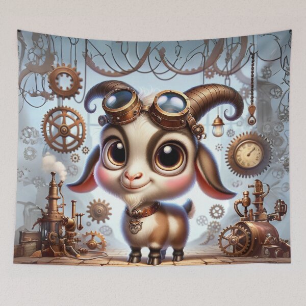 Item preview, Steampunk Boer Goat designed and sold by Sillytoe.