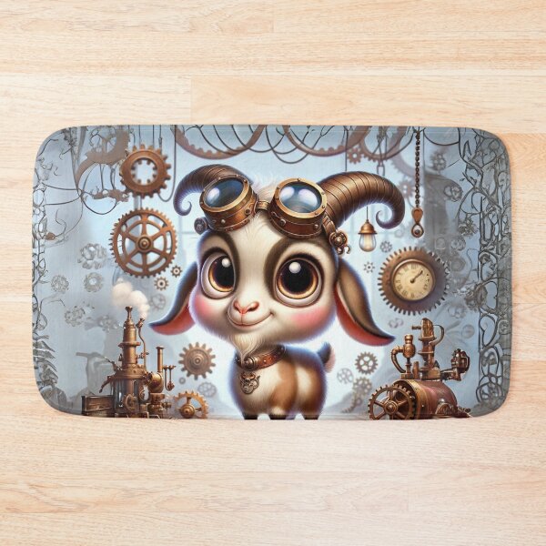 Item preview, Steampunk Boer Goat designed and sold by Sillytoe.
