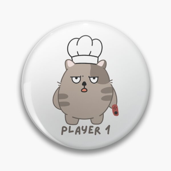 Item preview, Overcooked Player 1 designed and sold by ketdoug.