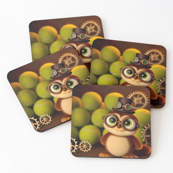 Item preview, Steampunk Boggle Owl designed and sold by Sillytoe.
